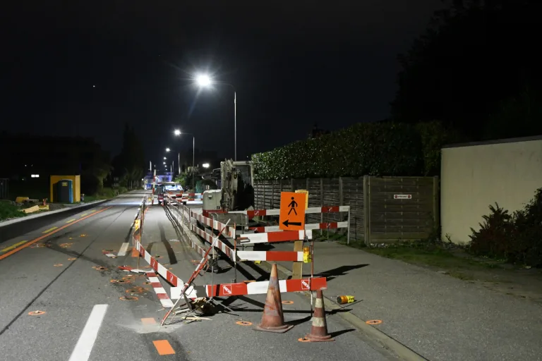 Chur GR – Motorrad kracht bei Unfall in Baustelle