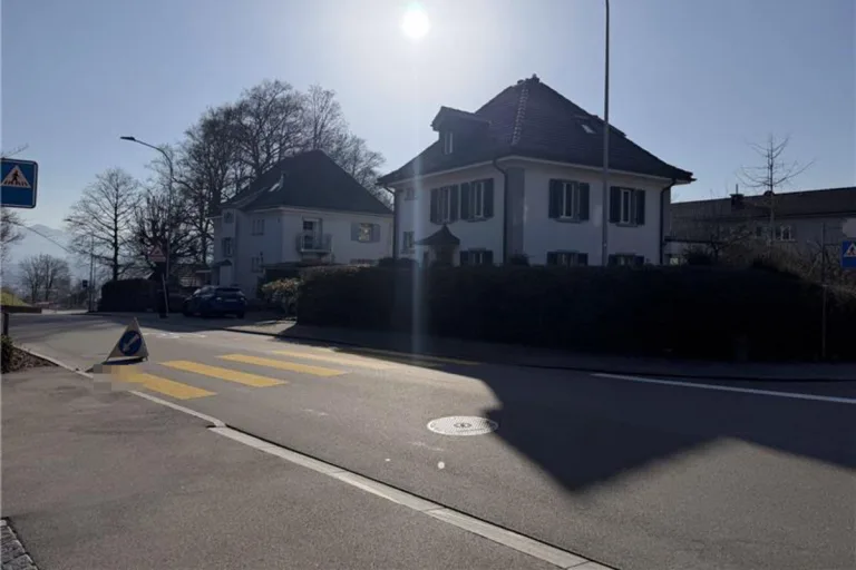 Unfall in St.Gallen – Autofahrerin übersieht Fussgänger (90)