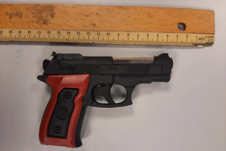 Halle/Saale - Familie mit täuschend echter Waffe bedroht 