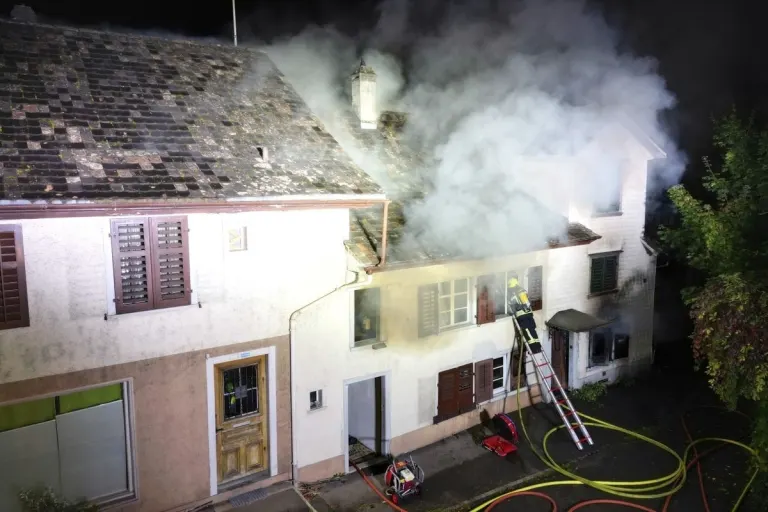 Weinfelden TG - Mehrere zehntausend Franken Sachschaden nach Brand 