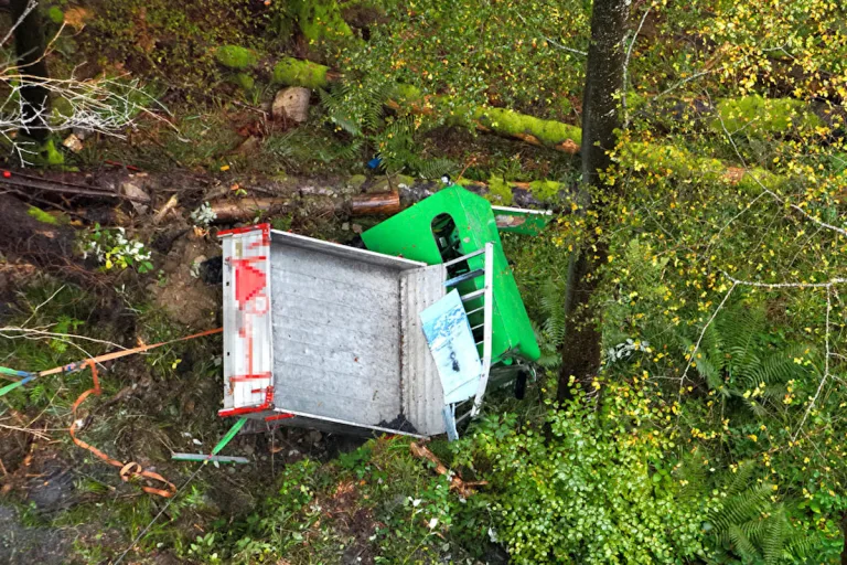 Flüelen UR – Bei Motorkarren-Unfall verletzt
