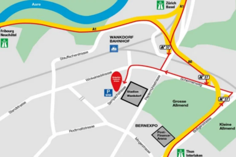 Bern - Verkehrseinschränkungen aufgrund des Meisterschaftsspiels