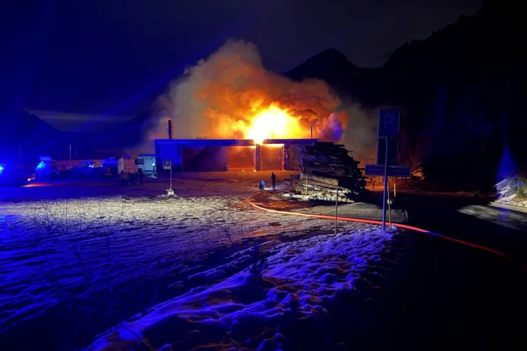 Malbun FL – Brand in Holzheizkraftwerk