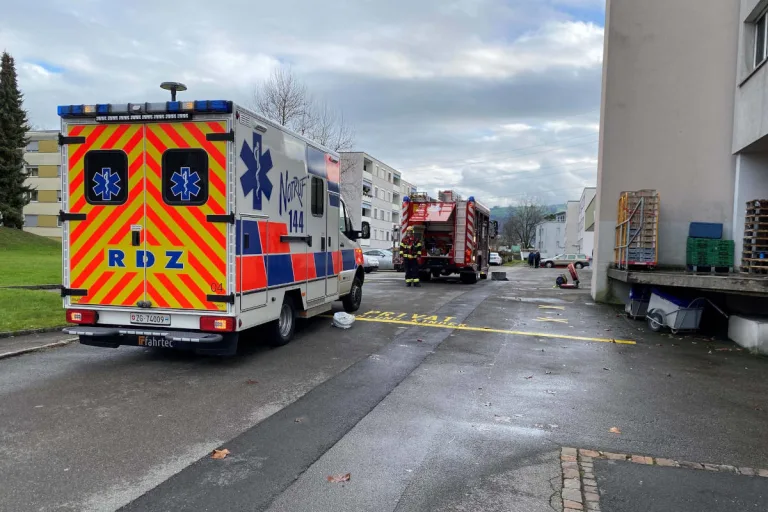 Steinhausen ZG – Feuerwehreinsatz wegen Tumblerbrand in Mehrfamilienhaus