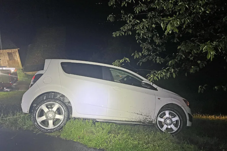 Weggis LU - Autofahrer gerät von der Strasse
