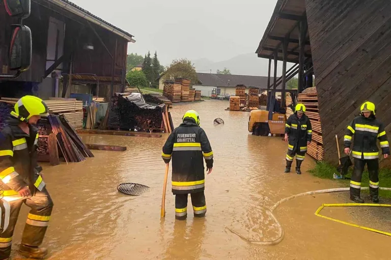 Unwetter über Granitztal