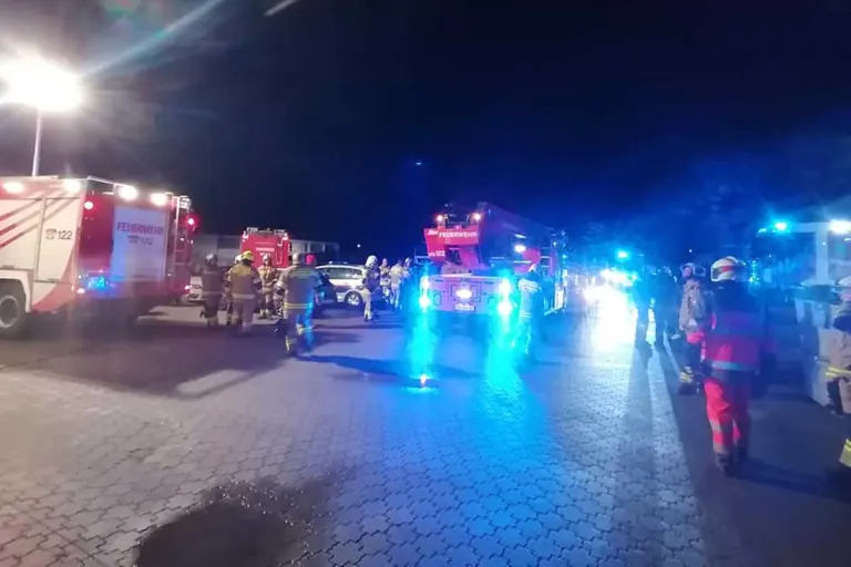 Explosion in Bruck