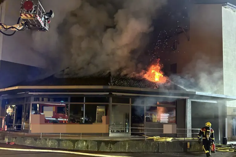 Wettingen AG - Küchenbrand in einem Restaurant