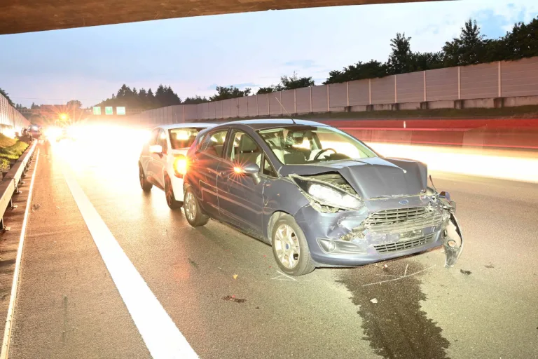A2 Emmen LU – Auffahrkollision auf der Autobahn