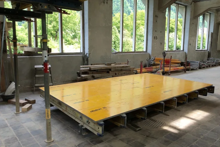 Im Holenstein in Glarus kam es zu einem Arbeitsunfall