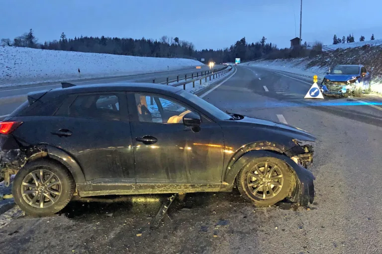 A1 Sirnach TG – Auf Unfallstelle aufgefahren