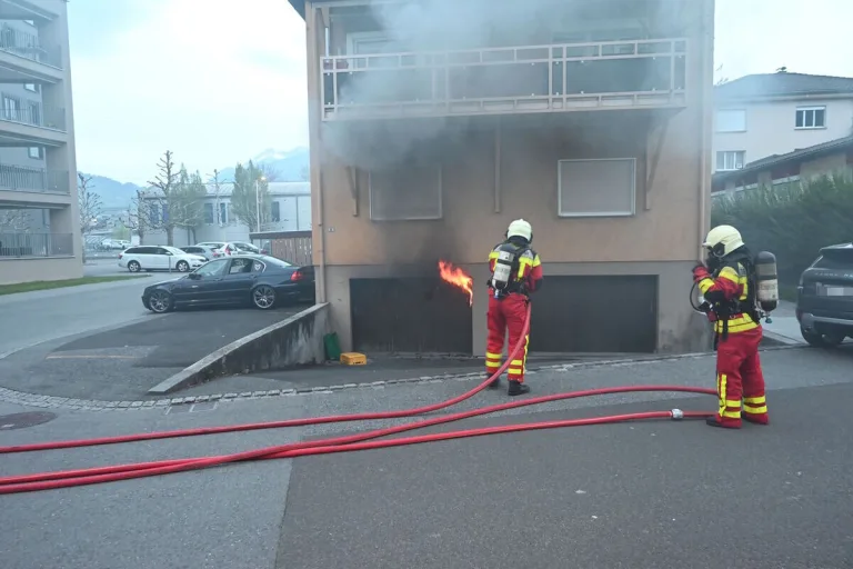 Buchs SG – Enormer Sachschaden nach Brand