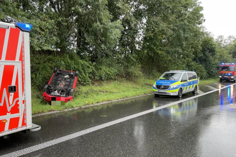 Alpen – Zwei Verkehrsunfälle auf der A57