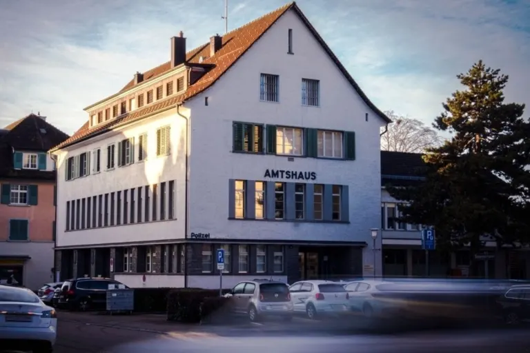 Gossau SG - Polizeistation frisch renoviert 