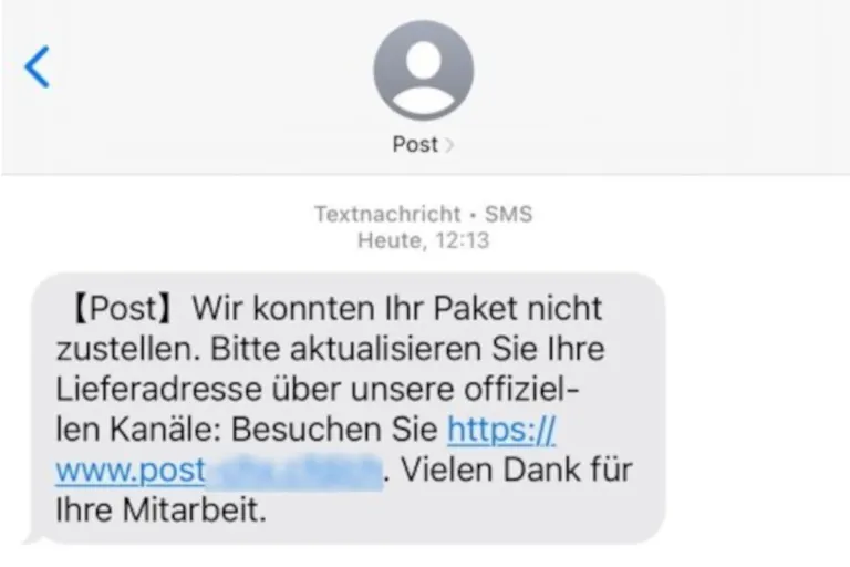 Muttenz BL – Polizei sucht Geschädigte nach SMS-Phishing