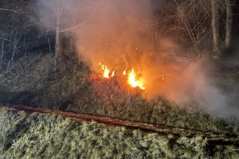St. Georgen am Kreischberg – Böschungsbrand durch Feuerwerk