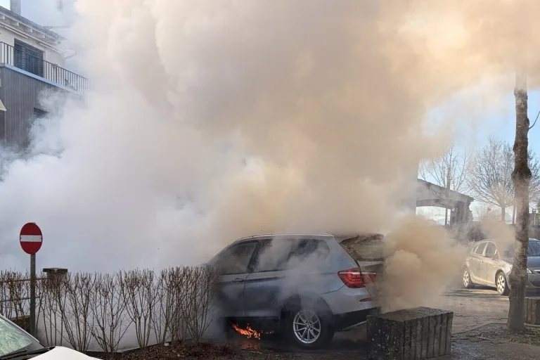 Sommeri TG – Brand eines parkierten Autos