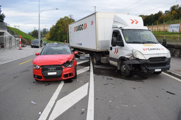 Herisau AR - Verkehrsunfall mit Sachschaden