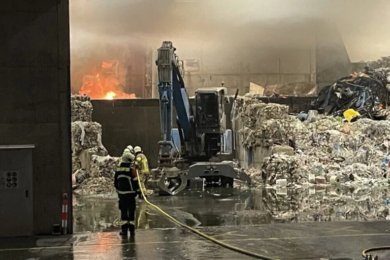 Siggenthal Station AG - Brand in einer Schredderanlage