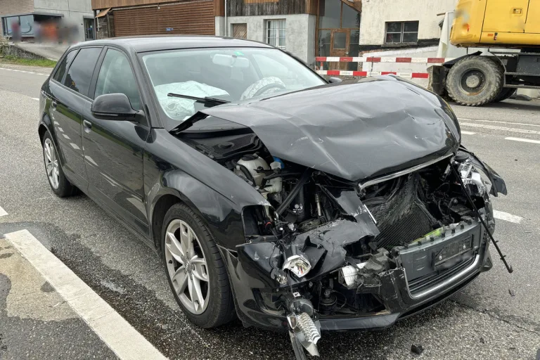 Unfall in Neuenkirch LU - Bremsmanöver zu spät bemerkt