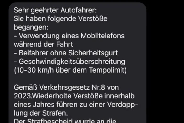 Obwalden – Warnung vor falschen SMS der Kantonspolizei