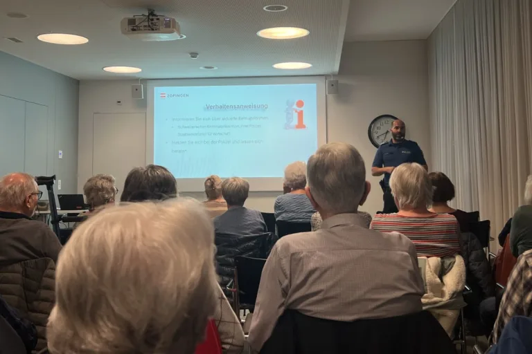 Zofingen AG – Senioren für digitale Betrugsmaschen sensibilisiert