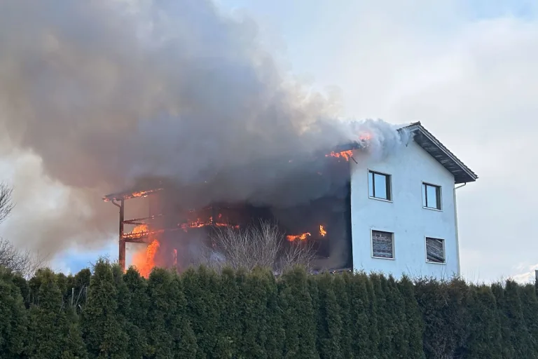 Vilters SG – Brand einer Liegenschaft mit Restaurant