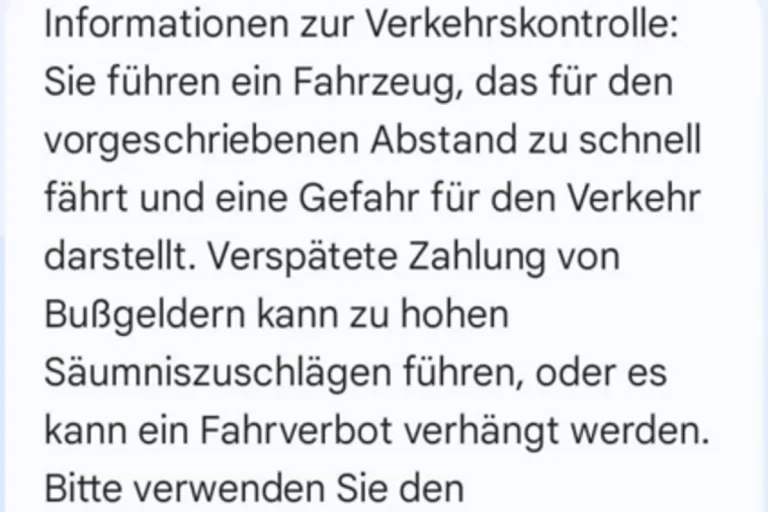 Kanton Luzern - Polizei warnt vor betrügerischer SMS