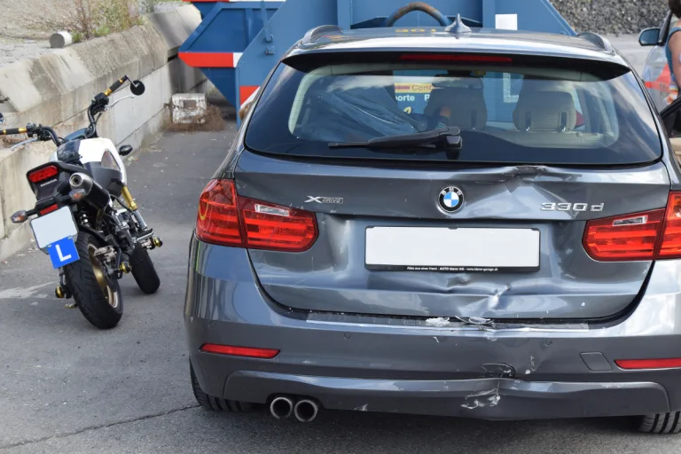 Herisau AR – Auffahrunfall mit Motorrad