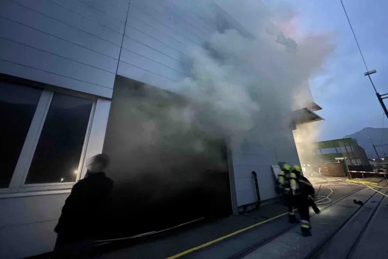 Trimmis GR –  Brand in einer Kehrichtverbrennungsanlage