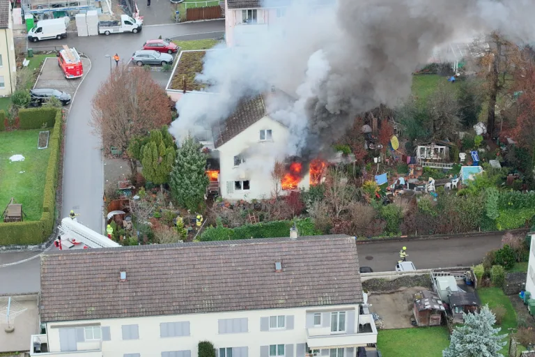 Uzwil SG – Katze stirbt bei Hausbrand