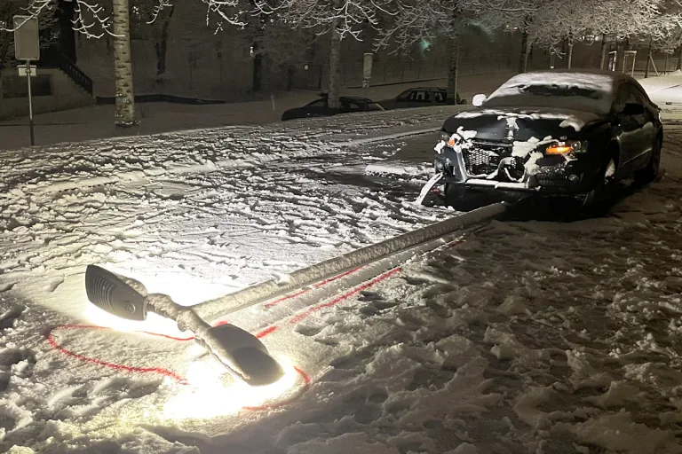 St. Gallen - Unfälle durch den Schneefall