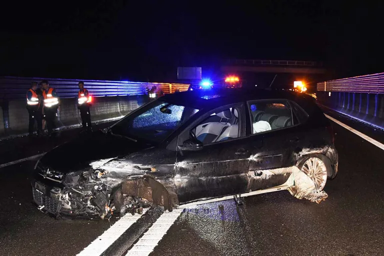 Steinach SG - Fahrunfähig Unfall verursacht