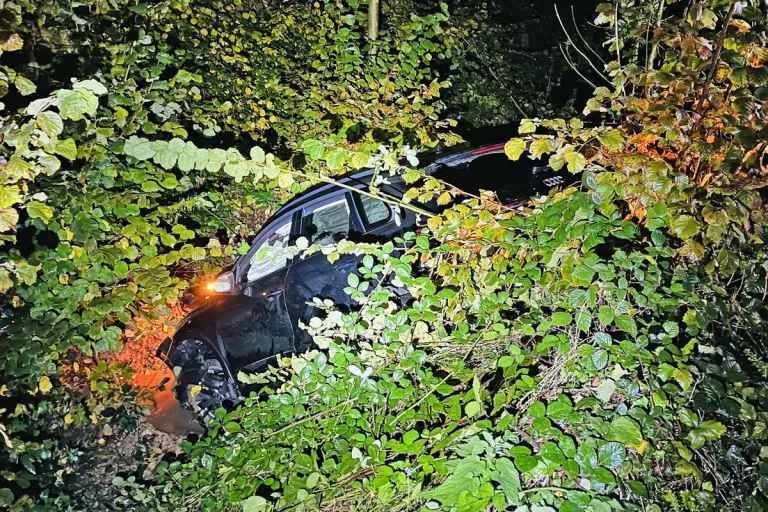 Römerswil LU - Autofahrt endet in einem Graben 
