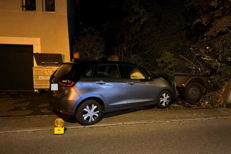 Neuhausen am Rheinfall SH - Ungebremst in einen Anhänger geprallt 