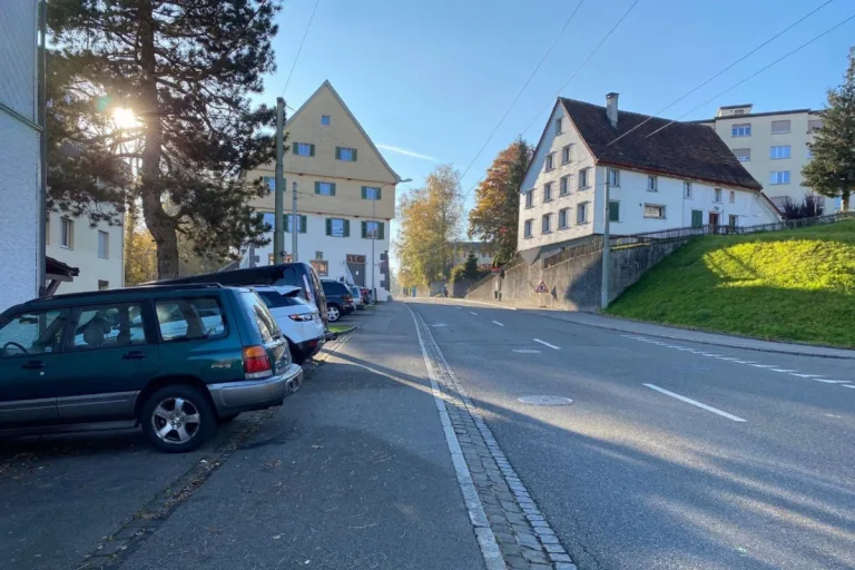 St. Gallen – Temporäre «Höchstgeschwindigkeit 30 km/h» auf  der Kräzernstrasse