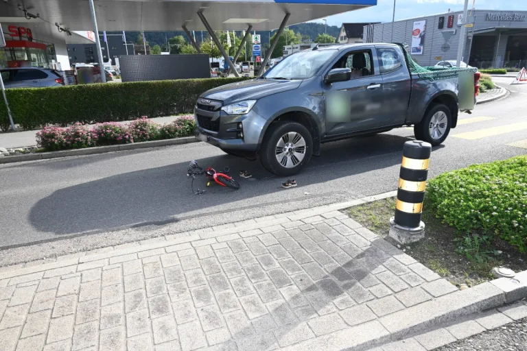  Unfall in Schmerikon SG - 4-jähriges Kind übersehen