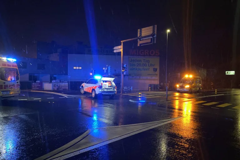 Suhr AG – Fussgänger angefahren und schwer verletzt