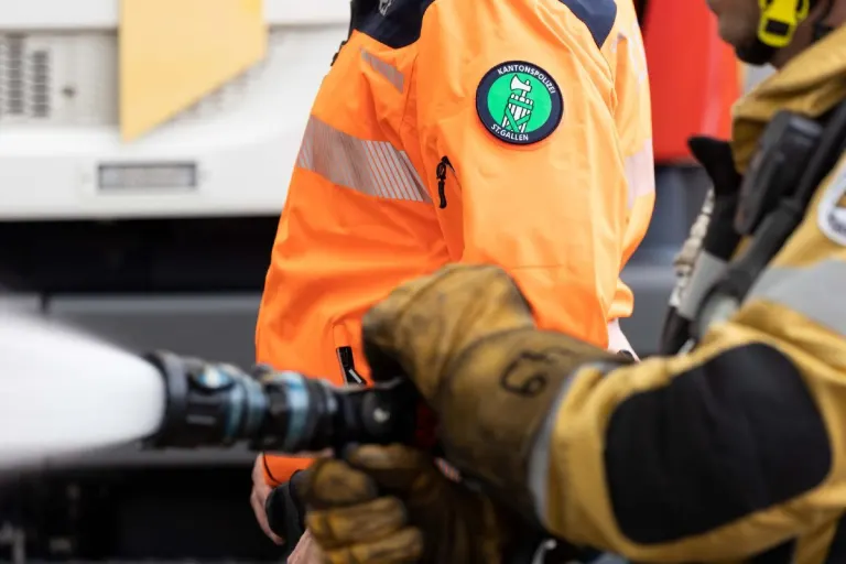 Kriessern SG – Brand in einem Zimmer eines Einfamilienhauses