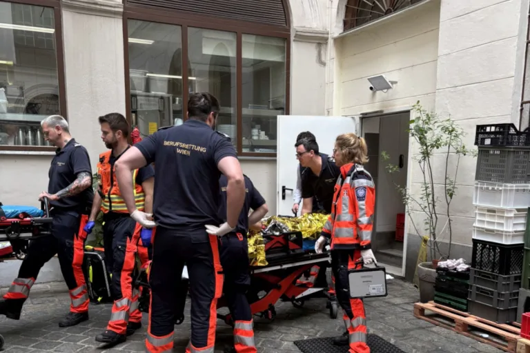 Wien – Drei Mitarbeiter bei Küchenunfall verletzt