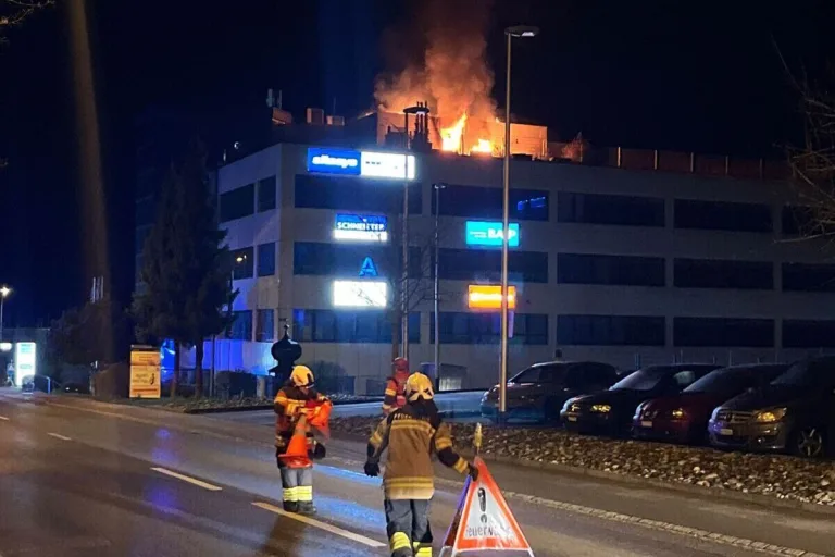 Langendorf SO - Mann bei Brand erheblich verletzt 