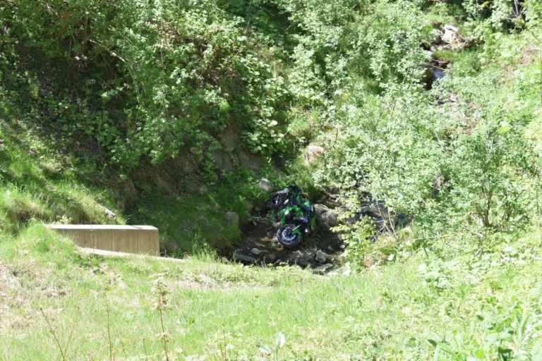 Heiden AR - Motorradfahrer nach Verkehrsunfall schwer verletzt