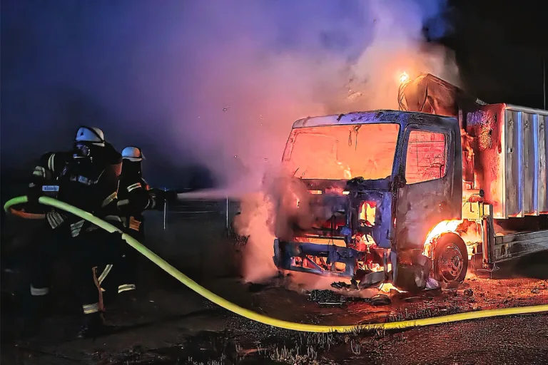 Celle NI – Brand eines Lkw