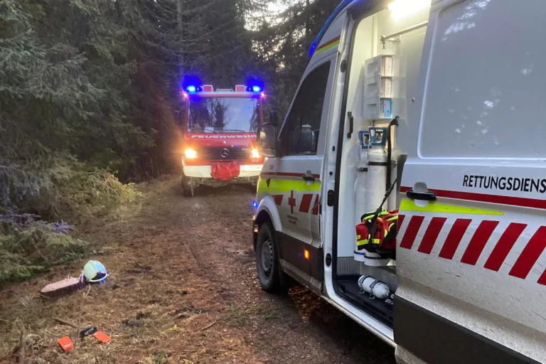 Oberwölz – Forstarbeiter bei Unfall schwer verletzt