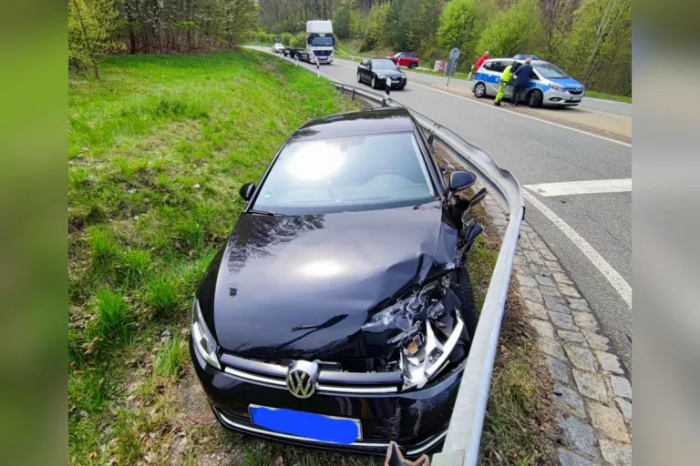 A4 Erfurt – Unfall nach Sekundenschlaf auf der Autobahn