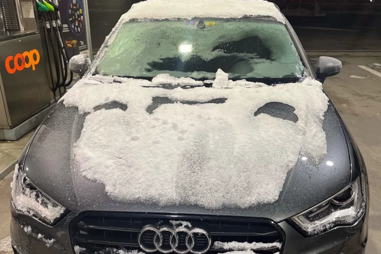 Kanton St.Gallen - Schnee auf Dächern - Vereiste/beschlagene Scheiben