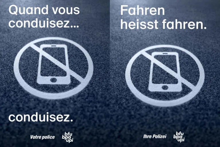 Neue Kampagne gegen Ablenkung am Steuer
