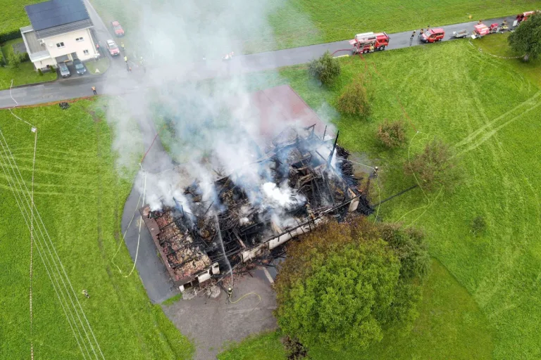 Ingenbohl SZ - Ursache des Stallbrandes nun klar
