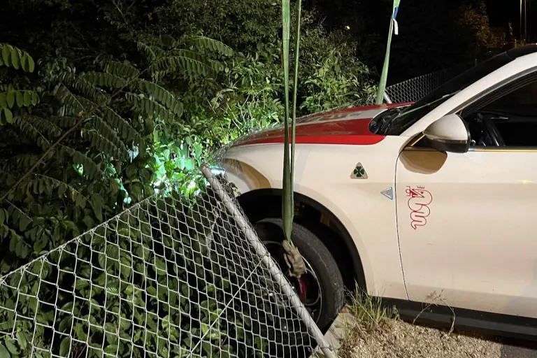 Neuhausen am Rheinfall SH - Betrunken mit Auto in Zaun gefahren