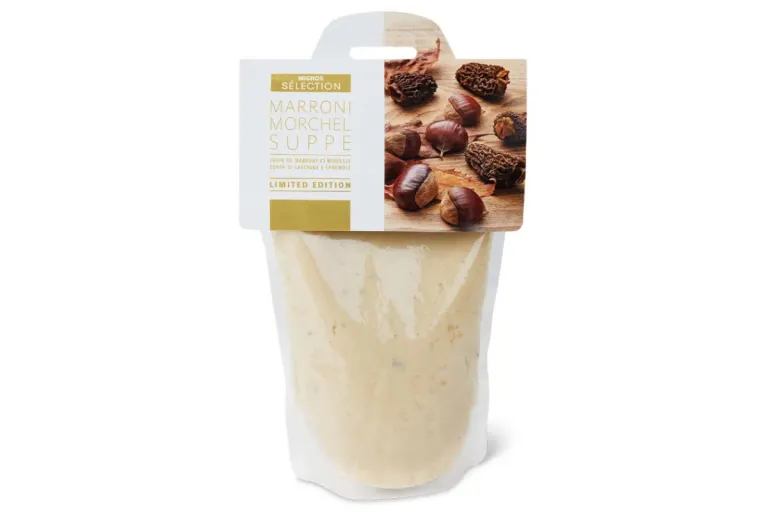 Warnung - Die Migros ruft die «Sélection Marroni-Morchel-Suppe» zurück